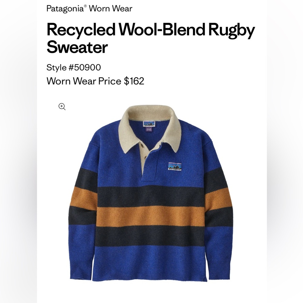 Patagonia Sweater Rugby 50th Anniversary Limited Edition
